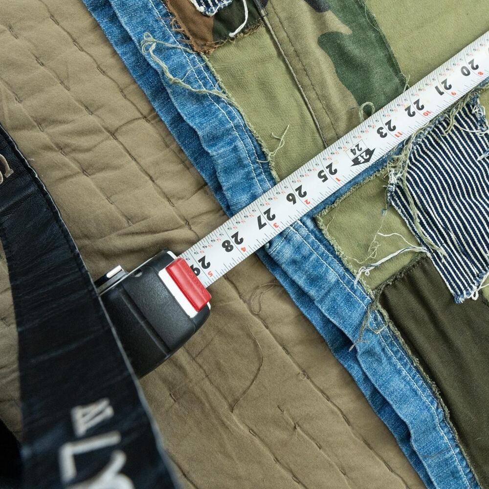 Custom upcycled patchwork jacket size medium - Picture 8 of 8